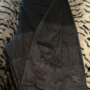 Men's Black and Gray Pants